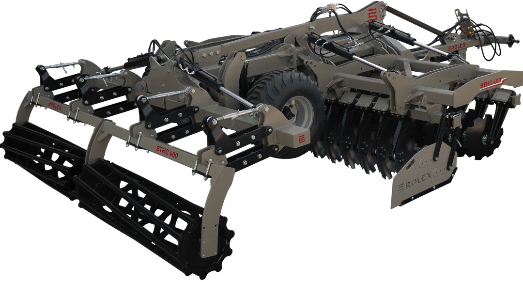Rol-ex ciężka brona talerzowa uprawowo-ścierniskowa, składana hydraulicznie 4,0 BTHC - משדדת דיסק: תמונה 1 Rol-ex ciężka brona talerzowa uprawowo-ścierniskowa, składana hydraulicznie 4,0 BTHC - משדדת דיסק: תמונה 1