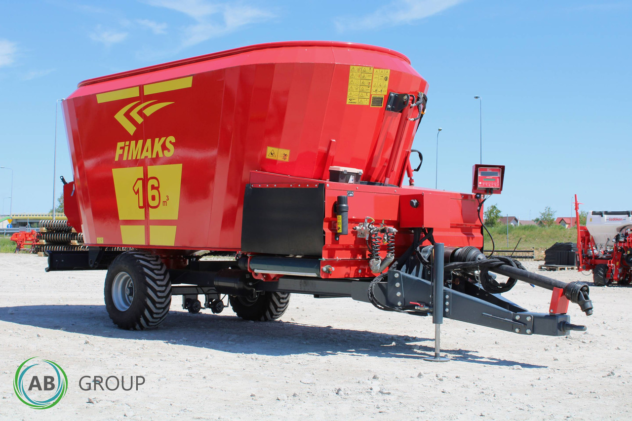 TMR Mixer Fimaks FMV 16m³ - demo - עגלת מערבל מספוא: תמונה 1 TMR Mixer Fimaks FMV 16m³ - demo - עגלת מערבל מספוא: תמונה 1