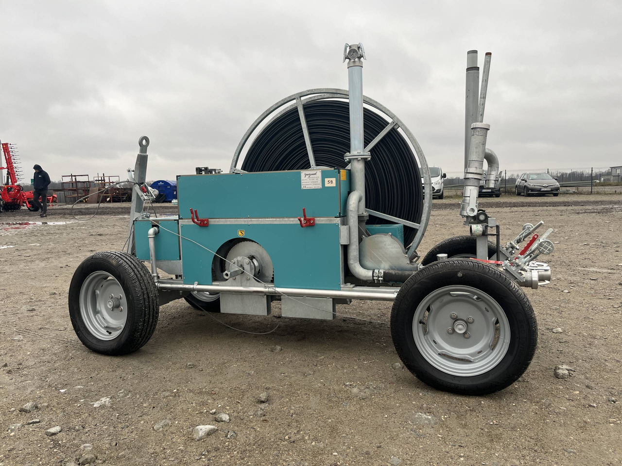 Yuzuak Irriforce ECO TD 3000-400 reel rain gun – exhibition piece - מערכת השקיה: תמונה 1 Yuzuak Irriforce ECO TD 3000-400 reel rain gun – exhibition piece - מערכת השקיה: תמונה 1