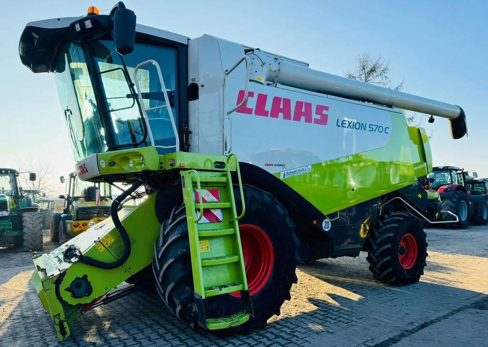 Claas Lexion 570C - מקצרת קומבינה: תמונה 4 Claas Lexion 570C - מקצרת קומבינה: תמונה 4