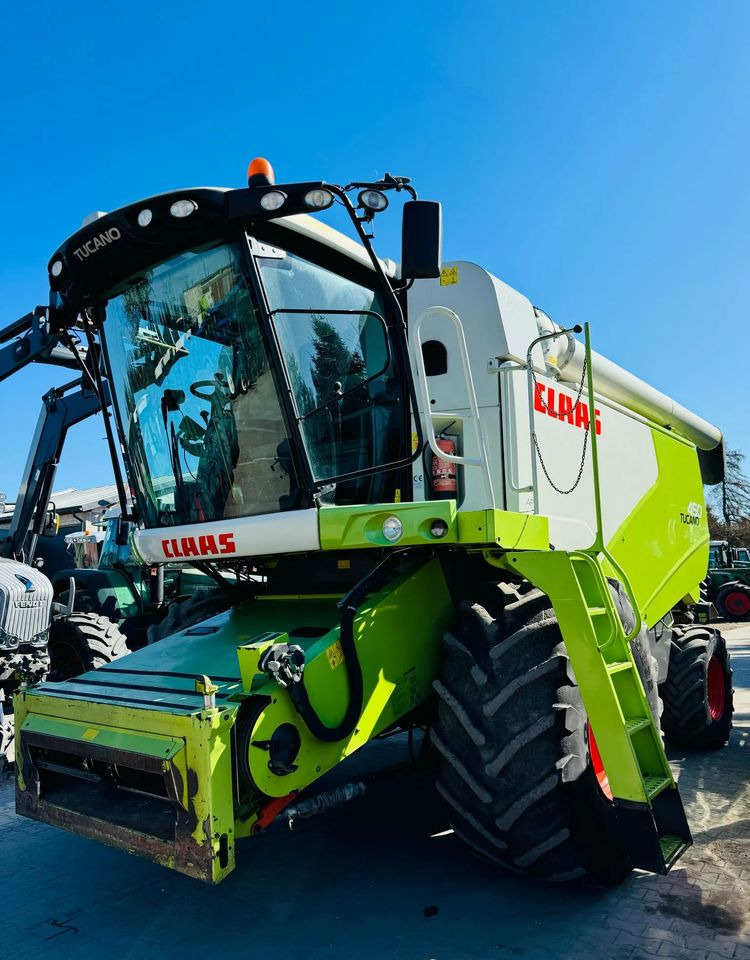 Claas Tucano 450 - מקצרת קומבינה: תמונה 2 Claas Tucano 450 - מקצרת קומבינה: תמונה 2