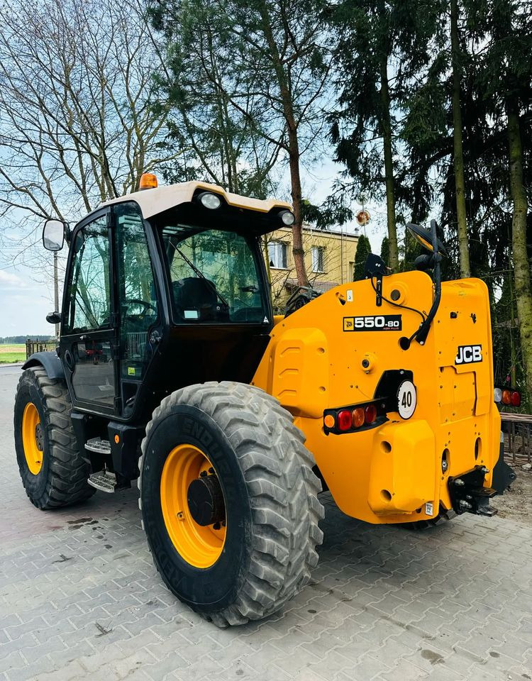מפעיל טלסקופי JCB 550-80 Agri Plus: תמונה 11