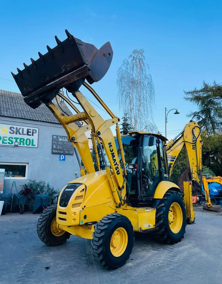 Komatsu WB93R - מחפרון: תמונה 1 Komatsu WB93R - מחפרון: תמונה 1