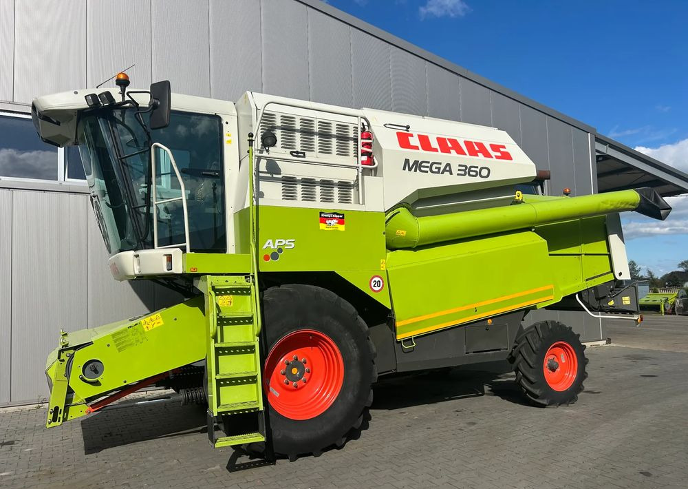 Claas Mega 360 - מקצרת קומבינה: תמונה 1 Claas Mega 360 - מקצרת קומבינה: תמונה 1