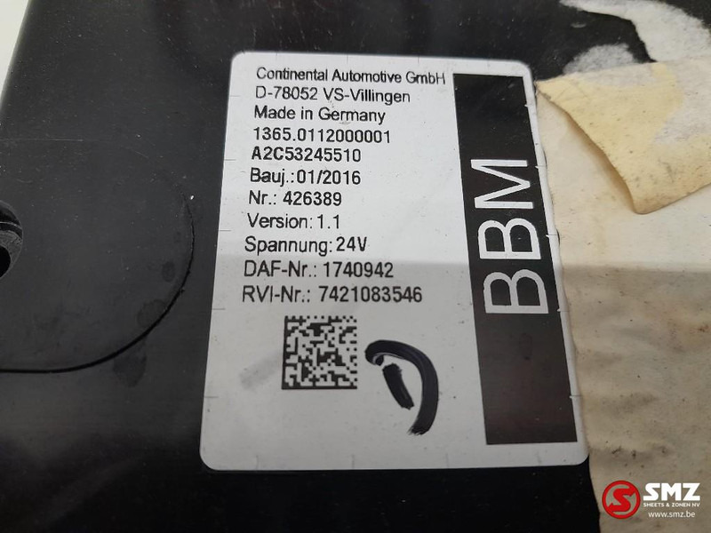 ECU עבור משאית DAF Occ ECU BBM regeleenheid DAF: תמונה 6