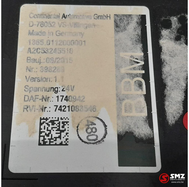 DAF Occ ECU BBM regeleenheid DAF - ECU עבור משאית: תמונה 5 DAF Occ ECU BBM regeleenheid DAF - ECU עבור משאית: תמונה 5