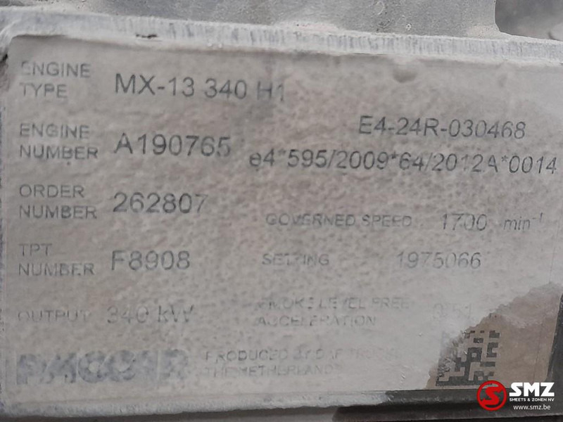 DAF Occ Motor DAF XF106 EURO 6 MX13 340 - מנוע עבור משאית: תמונה 5 DAF Occ Motor DAF XF106 EURO 6 MX13 340 - מנוע עבור משאית: תמונה 5