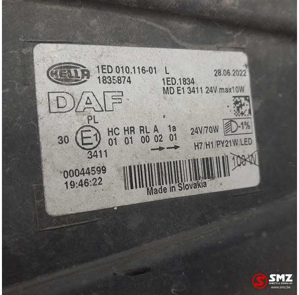 DAF Occ koplamp links DAF - פנס קדמי עבור משאית: תמונה 3 DAF Occ koplamp links DAF - פנס קדמי עבור משאית: תמונה 3