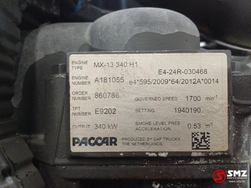 DAF Occ motor MX13 340KW DAF - מנוע עבור משאית: תמונה 5 DAF Occ motor MX13 340KW DAF - מנוע עבור משאית: תמונה 5