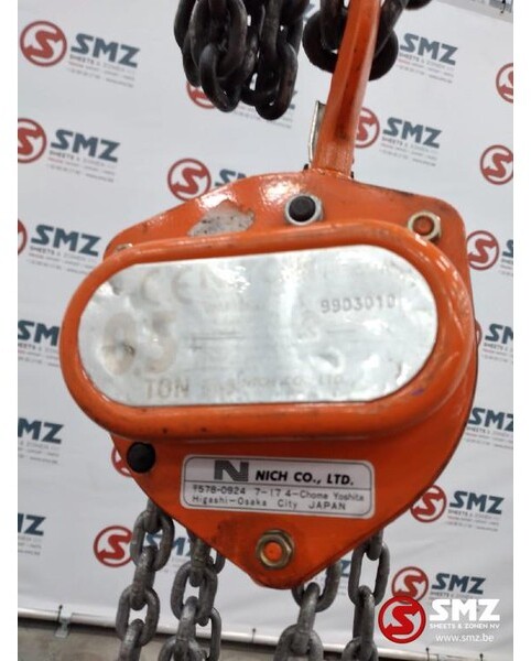 Diversen Occ Ketting takel 500kg - ציוד לסדנאות: תמונה 2 Diversen Occ Ketting takel 500kg - ציוד לסדנאות: תמונה 2