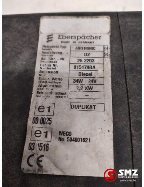 Iveco Occ standverwarming Airtronic D2 - חימום/ אוורור עבור משאית: תמונה 3 Iveco Occ standverwarming Airtronic D2 - חימום/ אוורור עבור משאית: תמונה 3