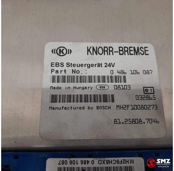 MAN Occ ECU EBS regeleenheid MAN - ECU עבור משאית: תמונה 5 MAN Occ ECU EBS regeleenheid MAN - ECU עבור משאית: תמונה 5