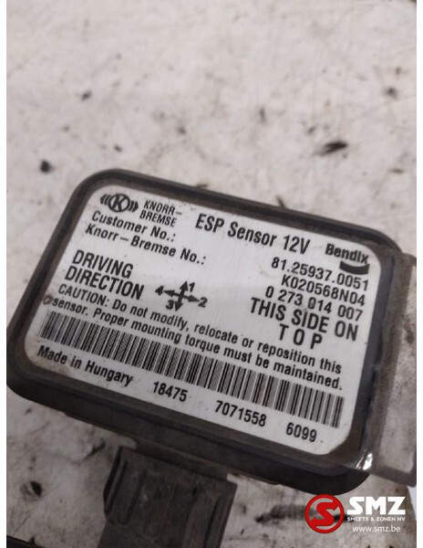MAN Occ ESP sensor MAN - חיישן עבור משאית: תמונה 2 MAN Occ ESP sensor MAN - חיישן עבור משאית: תמונה 2