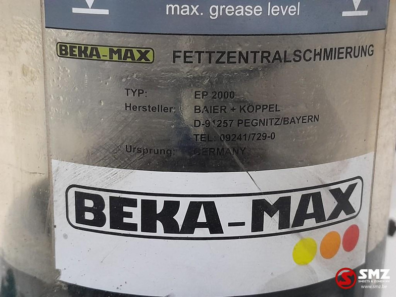 MAN Occ centrale vetsmering Bekamax EP2000 - מסגרת/ שלדה עבור משאית: תמונה 5 MAN Occ centrale vetsmering Bekamax EP2000 - מסגרת/ שלדה עבור משאית: תמונה 5