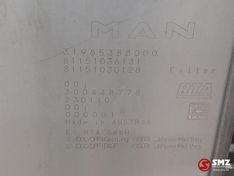 MAN Occ katalysator Euro 6 MAN - ממיר קטליטי עבור משאית: תמונה 5 MAN Occ katalysator Euro 6 MAN - ממיר קטליטי עבור משאית: תמונה 5