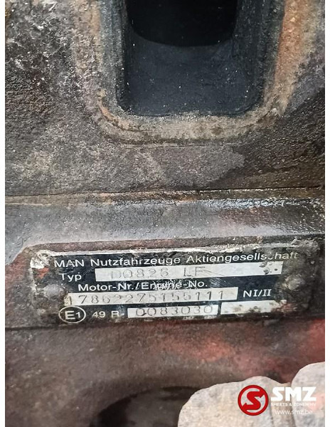 MAN Occ motor DO826 MAN - מנוע עבור משאית: תמונה 5 MAN Occ motor DO826 MAN - מנוע עבור משאית: תמונה 5