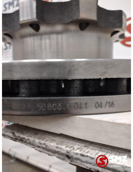 MAN Occ remschijf achter MAN TGA TGS TGX 81508030041 - דיסק בלמים עבור משאית: תמונה 3 MAN Occ remschijf achter MAN TGA TGS TGX 81508030041 - דיסק בלמים עבור משאית: תמונה 3