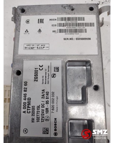 Mercedes-Benz Occ ECU CTPMID Mercedes Actros Euro 6 A0004468260 - ECU עבור משאית: תמונה 2 Mercedes-Benz Occ ECU CTPMID Mercedes Actros Euro 6 A0004468260 - ECU עבור משאית: תמונה 2