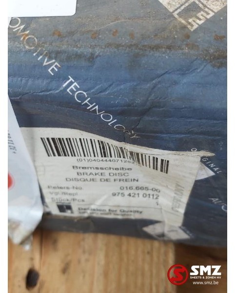 Mercedes-Benz Occ Remschijf Mercedes Atego vooras - דיסק בלמים עבור משאית: תמונה 2 Mercedes-Benz Occ Remschijf Mercedes Atego vooras - דיסק בלמים עבור משאית: תמונה 2