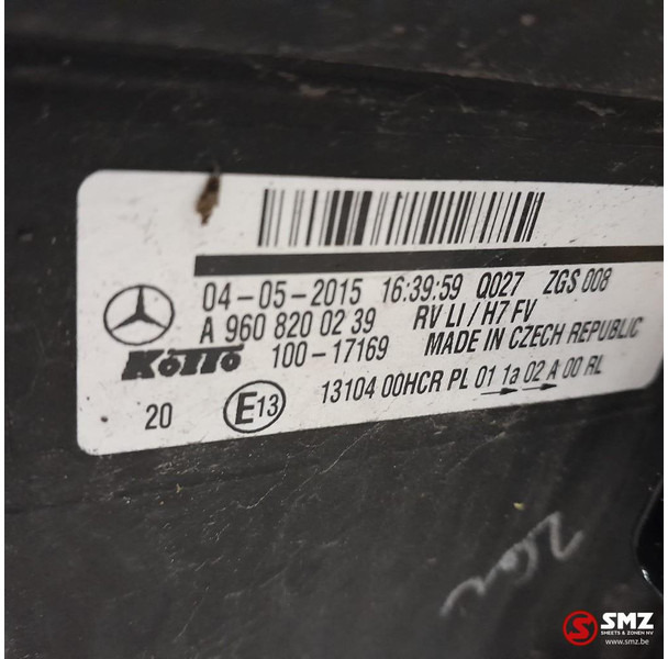Mercedes-Benz Occ koplamp links Mercedes - פנס קדמי עבור משאית: תמונה 3 Mercedes-Benz Occ koplamp links Mercedes - פנס קדמי עבור משאית: תמונה 3