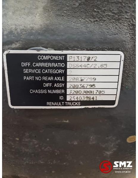 Renault Occ aandrijfas DSS1344C Renault - גל הנעה עבור משאית: תמונה 5 Renault Occ aandrijfas DSS1344C Renault - גל הנעה עבור משאית: תמונה 5