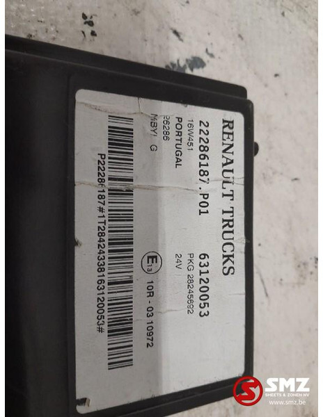 Renault Occ besturingseenheid Renault T 22286187 - ECU עבור משאית: תמונה 3 Renault Occ besturingseenheid Renault T 22286187 - ECU עבור משאית: תמונה 3