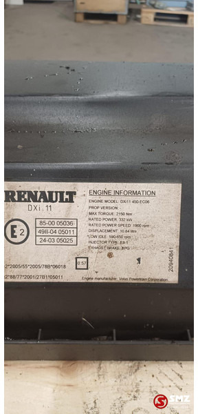 Renault Occ kleppendeksel DXI11 Renault - מנוע וחלקים עבור משאית: תמונה 5 Renault Occ kleppendeksel DXI11 Renault - מנוע וחלקים עבור משאית: תמונה 5
