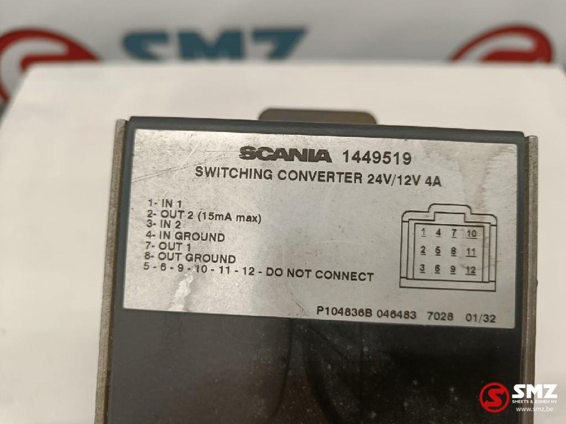 Scania Occ Ecu omvormer 24V/12V 4A Scania - ECU עבור משאית: תמונה 2 Scania Occ Ecu omvormer 24V/12V 4A Scania - ECU עבור משאית: תמונה 2
