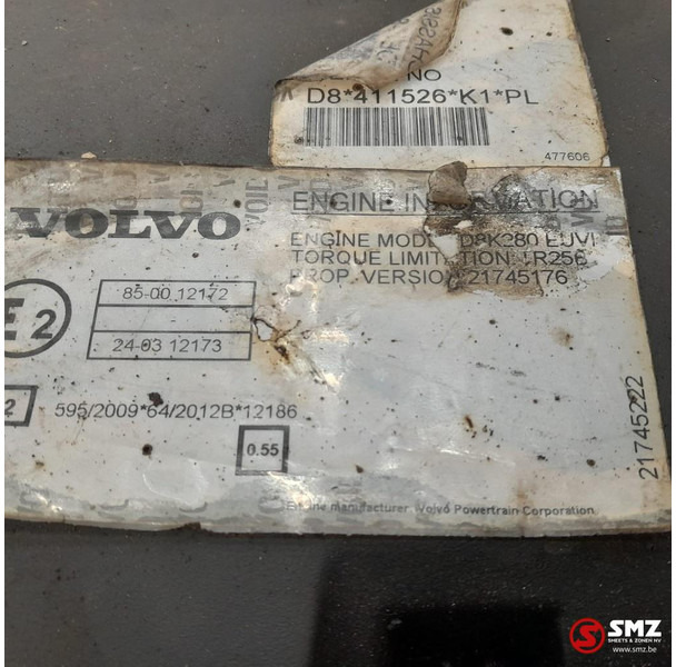 מנוע עבור משאית Volvo Occ motor D8K280 Volvo + versnellingsbak Allison 3: תמונה 7 מנוע עבור משאית Volvo Occ motor D8K280 Volvo + versnellingsbak Allison 3: תמונה 7