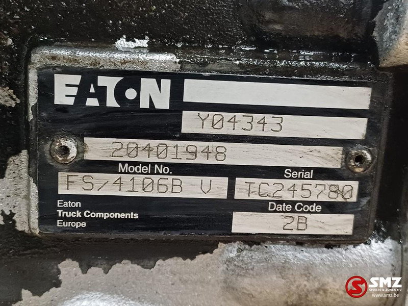 Volvo Occ versnellingsbak Y04343 FS/4106B Eaton - תיבת הילוכים עבור משאית: תמונה 5 Volvo Occ versnellingsbak Y04343 FS/4106B Eaton - תיבת הילוכים עבור משאית: תמונה 5