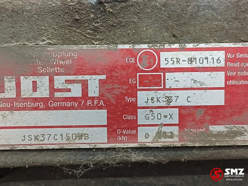 Jost Occ koppelschotel + montageplaat JSK37C150 JOST - מצמד גלגל חמישי עבור משאית: תמונה 5 Jost Occ koppelschotel + montageplaat JSK37C150 JOST - מצמד גלגל חמישי עבור משאית: תמונה 5