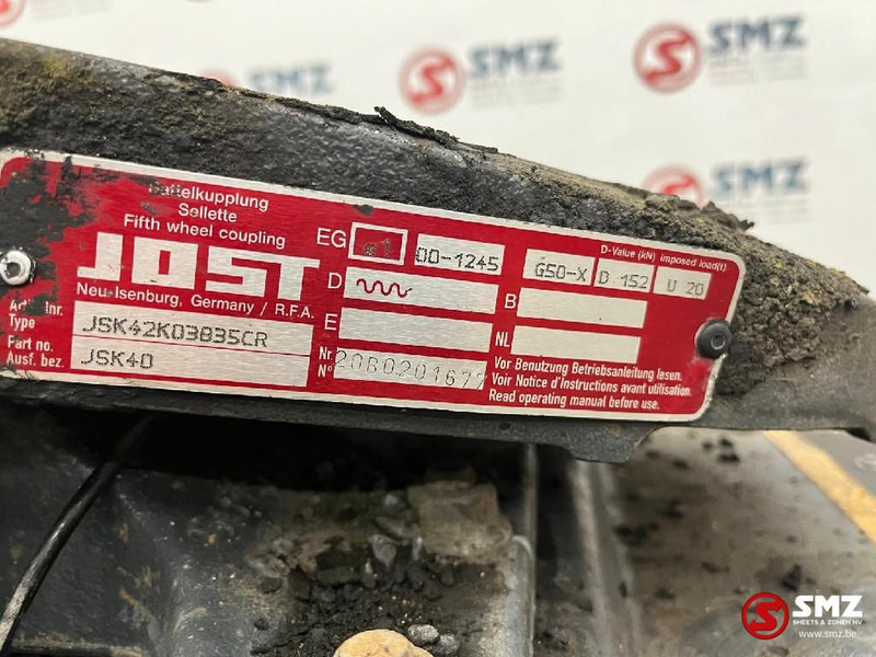 Jost Occ koppelschotel + montageplaat JSK42K 185mm JOST - מצמד גלגל חמישי עבור משאית: תמונה 5 Jost Occ koppelschotel + montageplaat JSK42K 185mm JOST - מצמד גלגל חמישי עבור משאית: תמונה 5