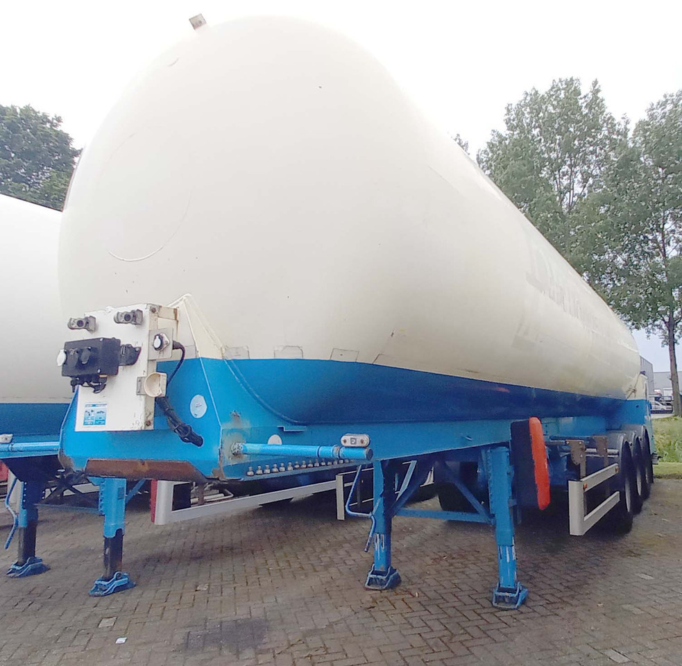 AGA Cryo Gas tank semi-trailer cryogenic used for nitrogen, argon, oxygen, LIN, LOX, LAR. - סמיטריילר מכל: תמונה 2 AGA Cryo Gas tank semi-trailer cryogenic used for nitrogen, argon, oxygen, LIN, LOX, LAR. - סמיטריילר מכל: תמונה 2