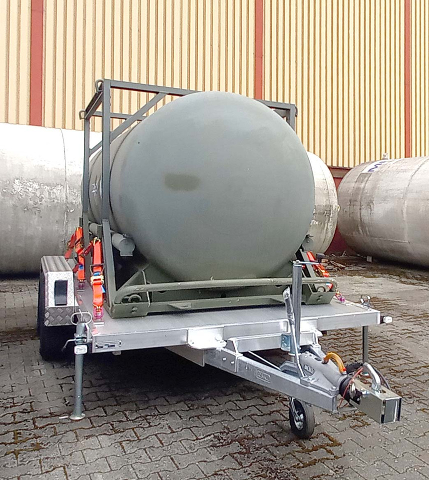 CRYOBASE Gas tank cryogenic trailer used for nitrogen, oxygen, argon - קרון נגרר עם מכל: תמונה 5 CRYOBASE Gas tank cryogenic trailer used for nitrogen, oxygen, argon - קרון נגרר עם מכל: תמונה 5