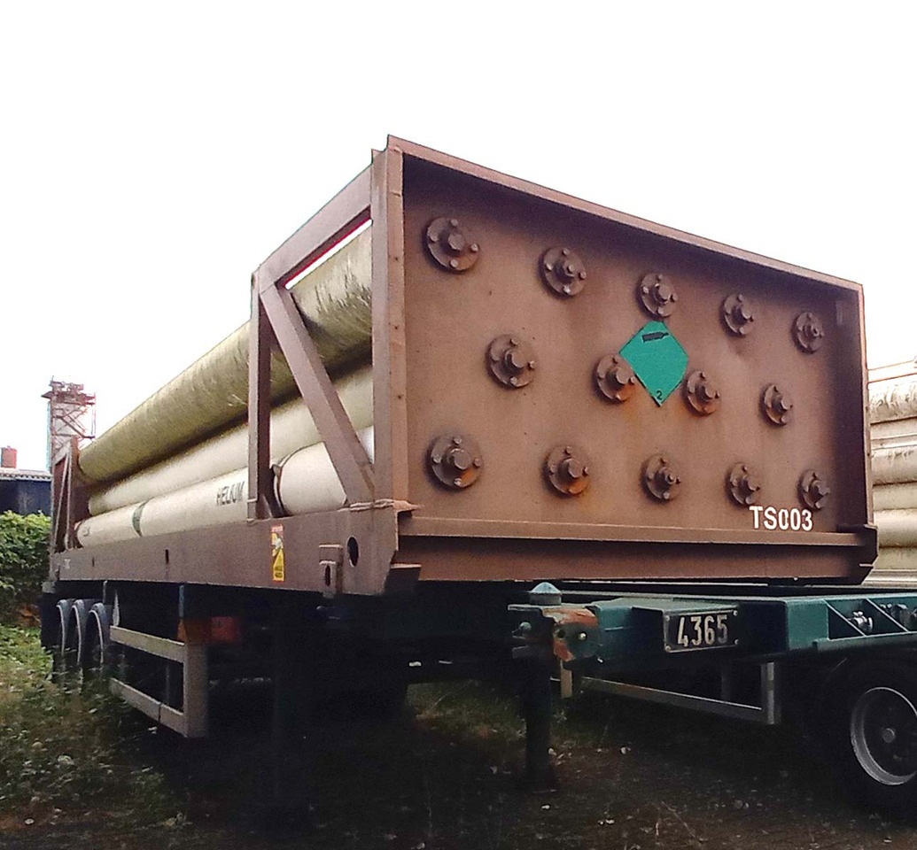 FRUEHAUF Gas, compressed helium, hydrogen, Wasserstoff, 196 bar - סמיטריילר מכל: תמונה 1 FRUEHAUF Gas, compressed helium, hydrogen, Wasserstoff, 196 bar - סמיטריילר מכל: תמונה 1