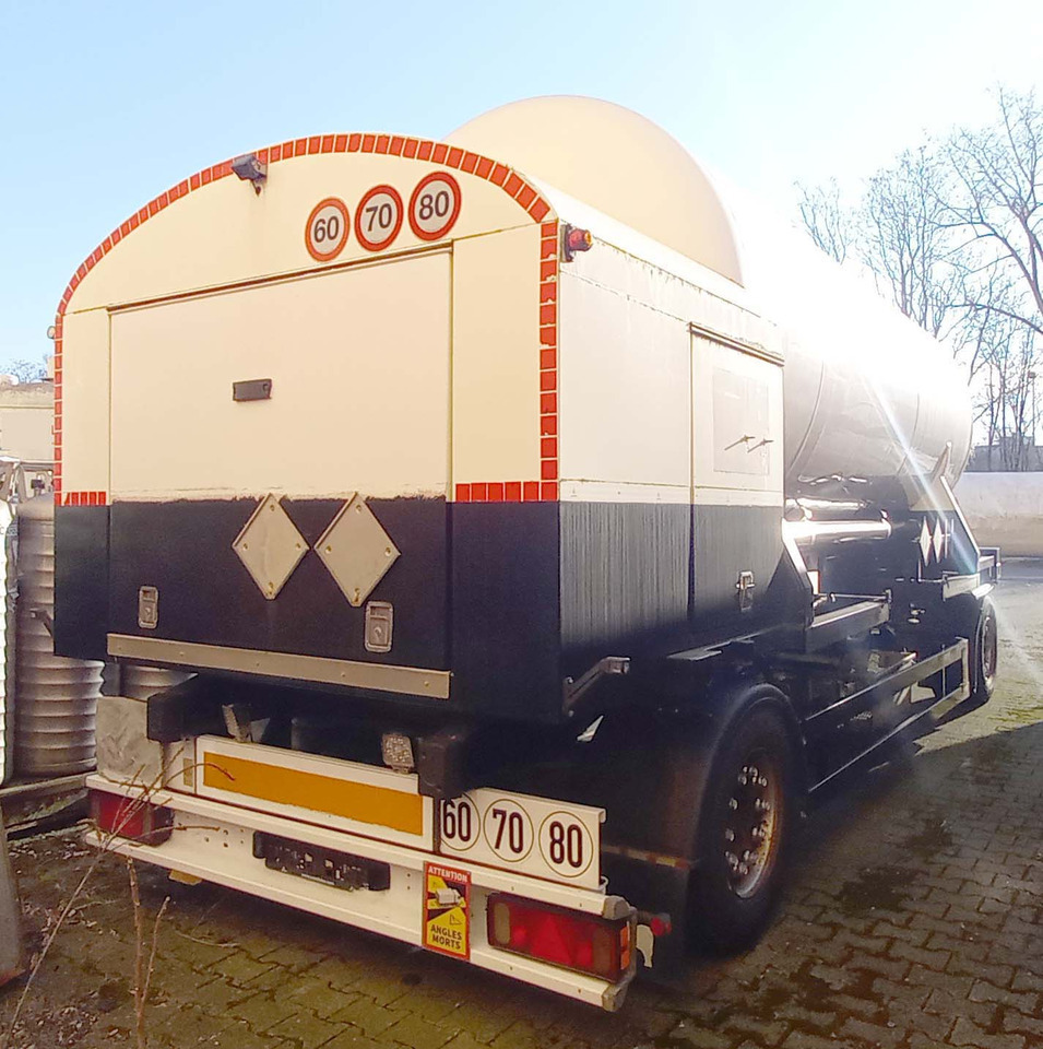 GOFA Gas tank trailer cryogenic used for oxygen, nitrogen, argon, gas. - סמיטריילר מכל: תמונה 5 GOFA Gas tank trailer cryogenic used for oxygen, nitrogen, argon, gas. - סמיטריילר מכל: תמונה 5
