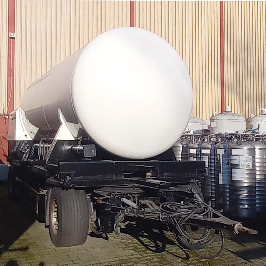 GOFA Gas tank trailer cryogenic used for oxygen, nitrogen, argon, gas. - סמיטריילר מכל: תמונה 1 GOFA Gas tank trailer cryogenic used for oxygen, nitrogen, argon, gas. - סמיטריילר מכל: תמונה 1