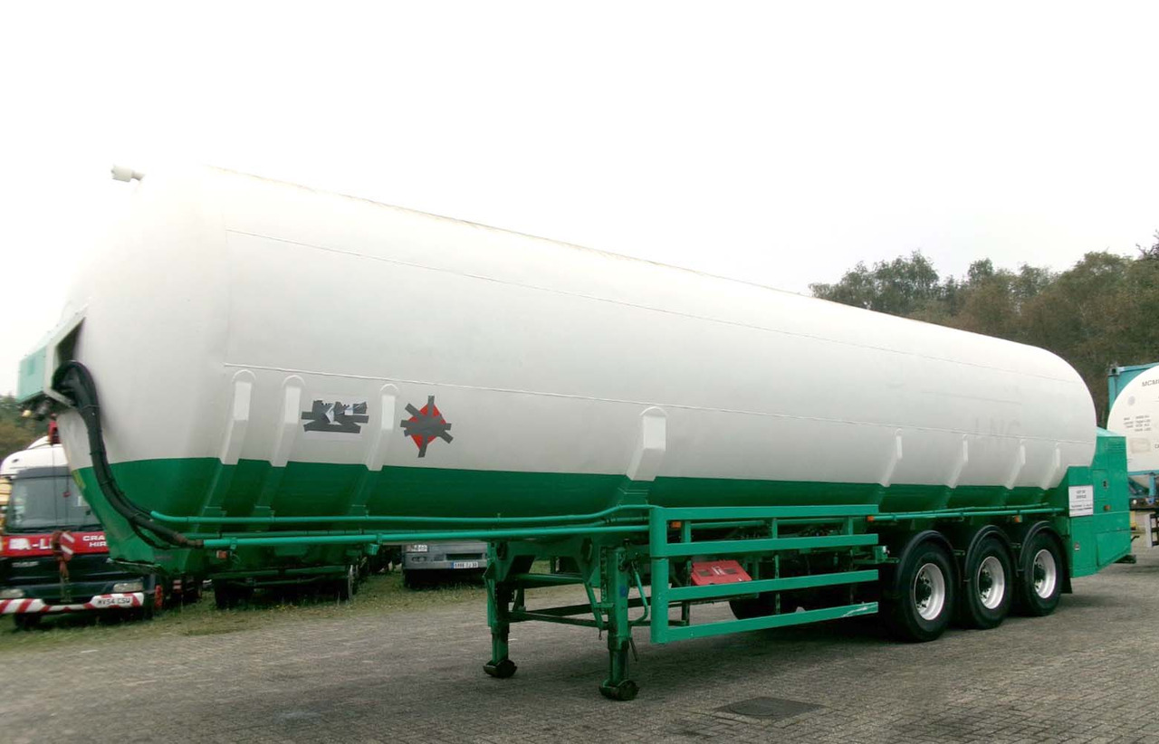 M1 Engineering Gas tank semi-trailer cryogenic used for LNG Methan Methane - סמיטריילר מכל: תמונה 2 M1 Engineering Gas tank semi-trailer cryogenic used for LNG Methan Methane - סמיטריילר מכל: תמונה 2