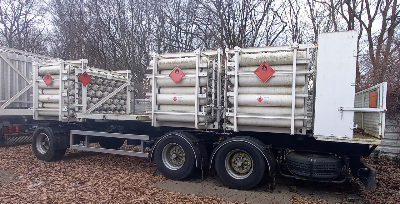 SAMRO Gas semi-trailer tube used for CNG Methane Erdgas 200 Bar - קרון נגרר: תמונה 2 SAMRO Gas semi-trailer tube used for CNG Methane Erdgas 200 Bar - קרון נגרר: תמונה 2
