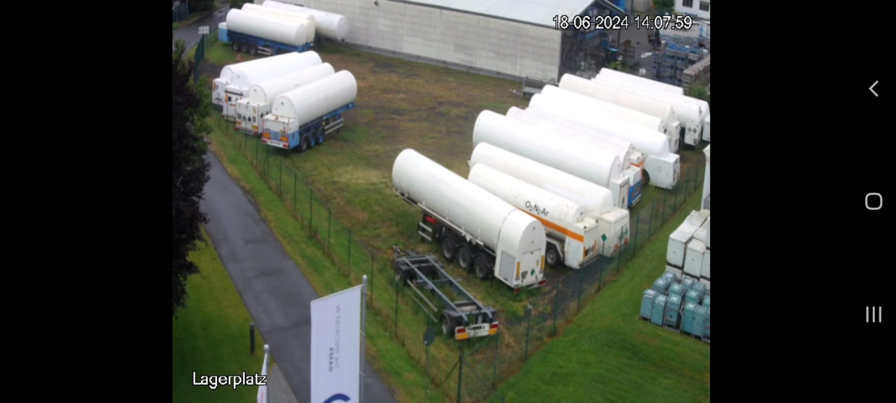 סמיטריילר מכל Ziemann LNG Methan Gas Cryogenic tank container 40ft tank: תמונה 11