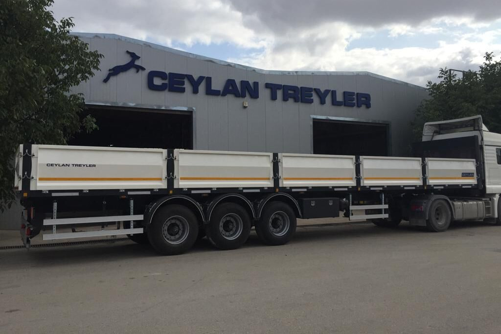 CEYLAN 3 AXLES FLATBED&PLATFORM WITH SIDE COVER - סמיטריילר צד נופל/ שטוח: תמונה 3 CEYLAN 3 AXLES FLATBED&PLATFORM WITH SIDE COVER - סמיטריילר צד נופל/ שטוח: תמונה 3