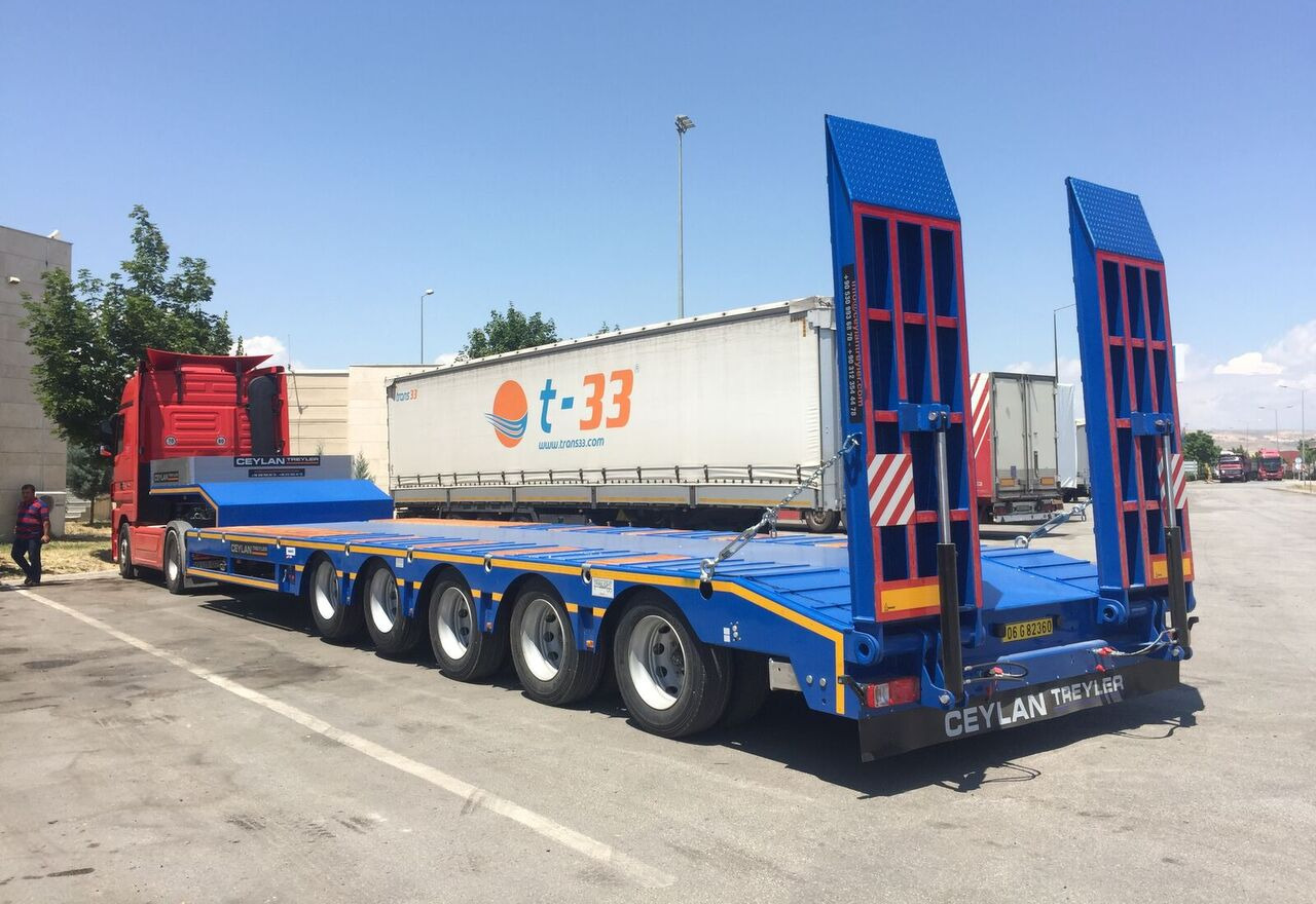 CEYLAN 3 AXLES STANDART & EXTENDABLE LOWBED - סמיטריילר עם מטען נמוך: תמונה 2 CEYLAN 3 AXLES STANDART & EXTENDABLE LOWBED - סמיטריילר עם מטען נמוך: תמונה 2