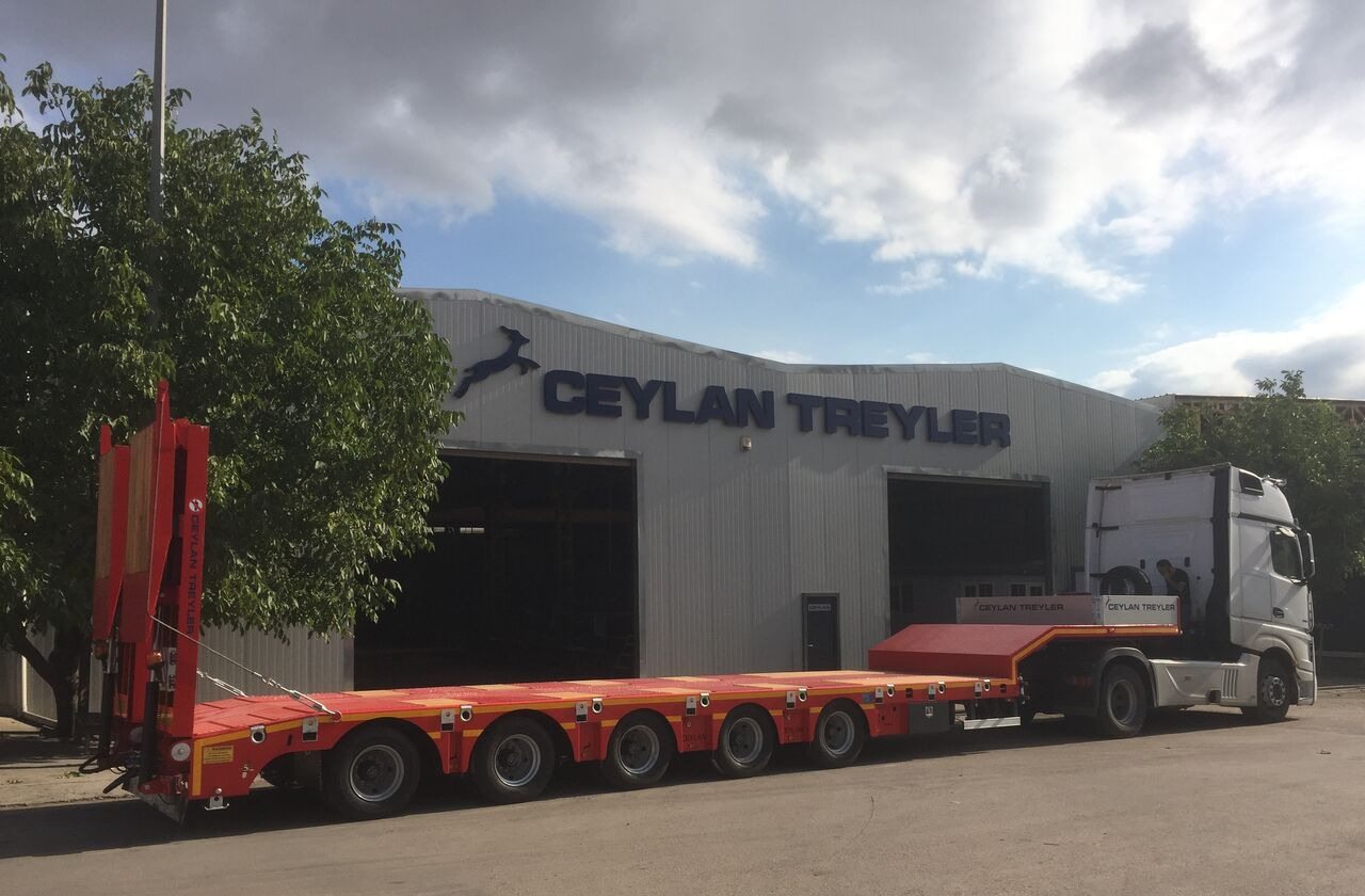 CEYLAN 3 AXLES STANDART & EXTENDABLE LOWBED - סמיטריילר עם מטען נמוך: תמונה 3 CEYLAN 3 AXLES STANDART & EXTENDABLE LOWBED - סמיטריילר עם מטען נמוך: תמונה 3