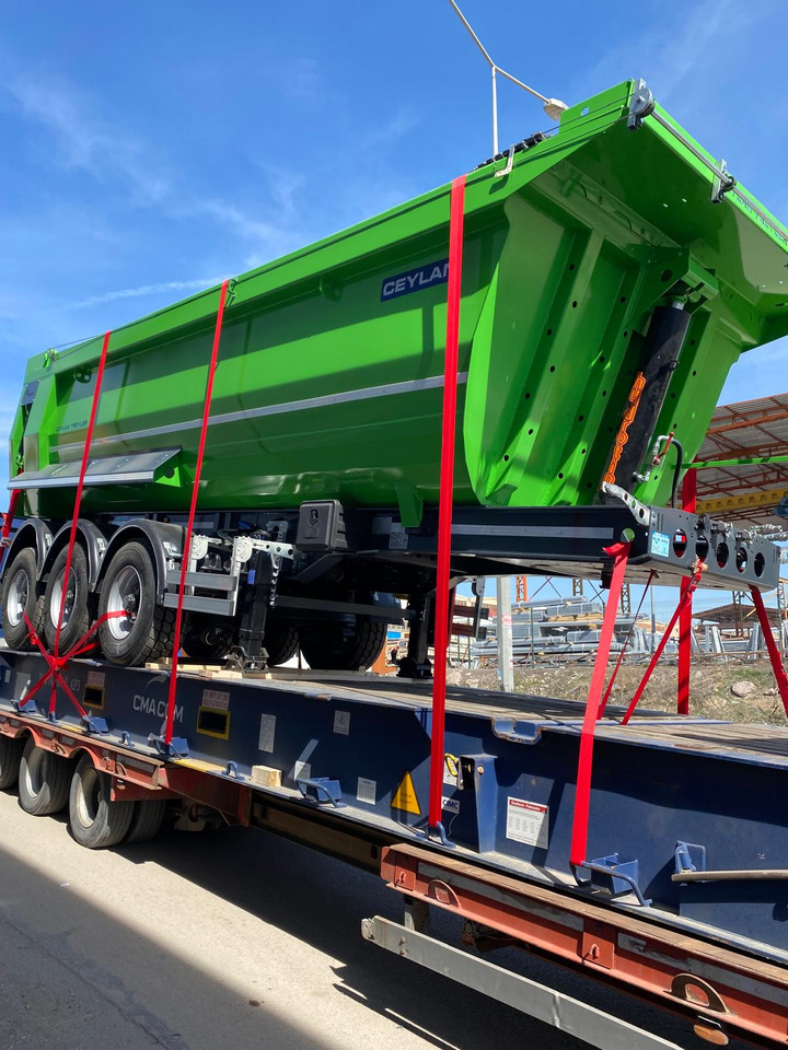 CEYLAN 3 AXLES TIPPER 22-30M3 - סמיטריילר עם מזהיר: תמונה 3 CEYLAN 3 AXLES TIPPER 22-30M3 - סמיטריילר עם מזהיר: תמונה 3