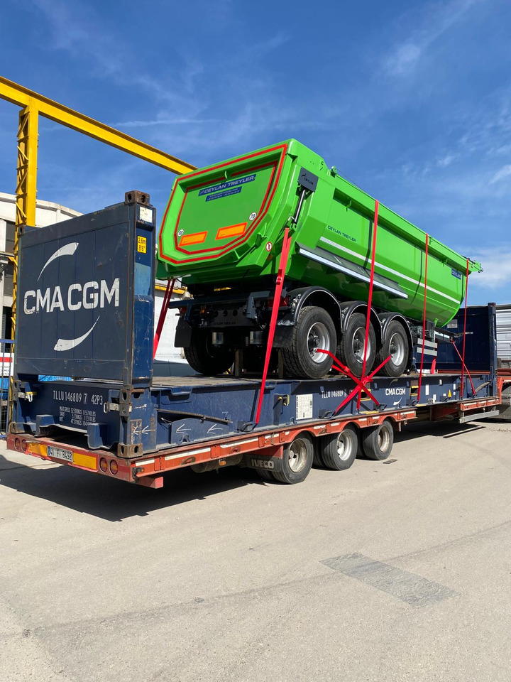 CEYLAN 3 AXLES TIPPER 22-30M3 - סמיטריילר עם מזהיר: תמונה 2 CEYLAN 3 AXLES TIPPER 22-30M3 - סמיטריילר עם מזהיר: תמונה 2