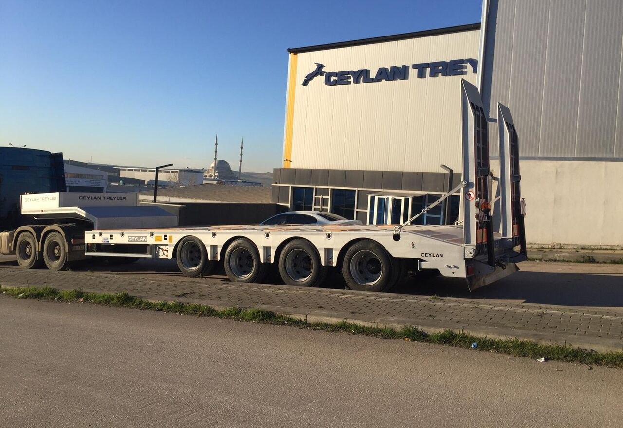CEYLAN 4 AXLES STANDART & EXTENDABLE LOWBED - סמיטריילר עם מטען נמוך: תמונה 3 CEYLAN 4 AXLES STANDART & EXTENDABLE LOWBED - סמיטריילר עם מטען נמוך: תמונה 3