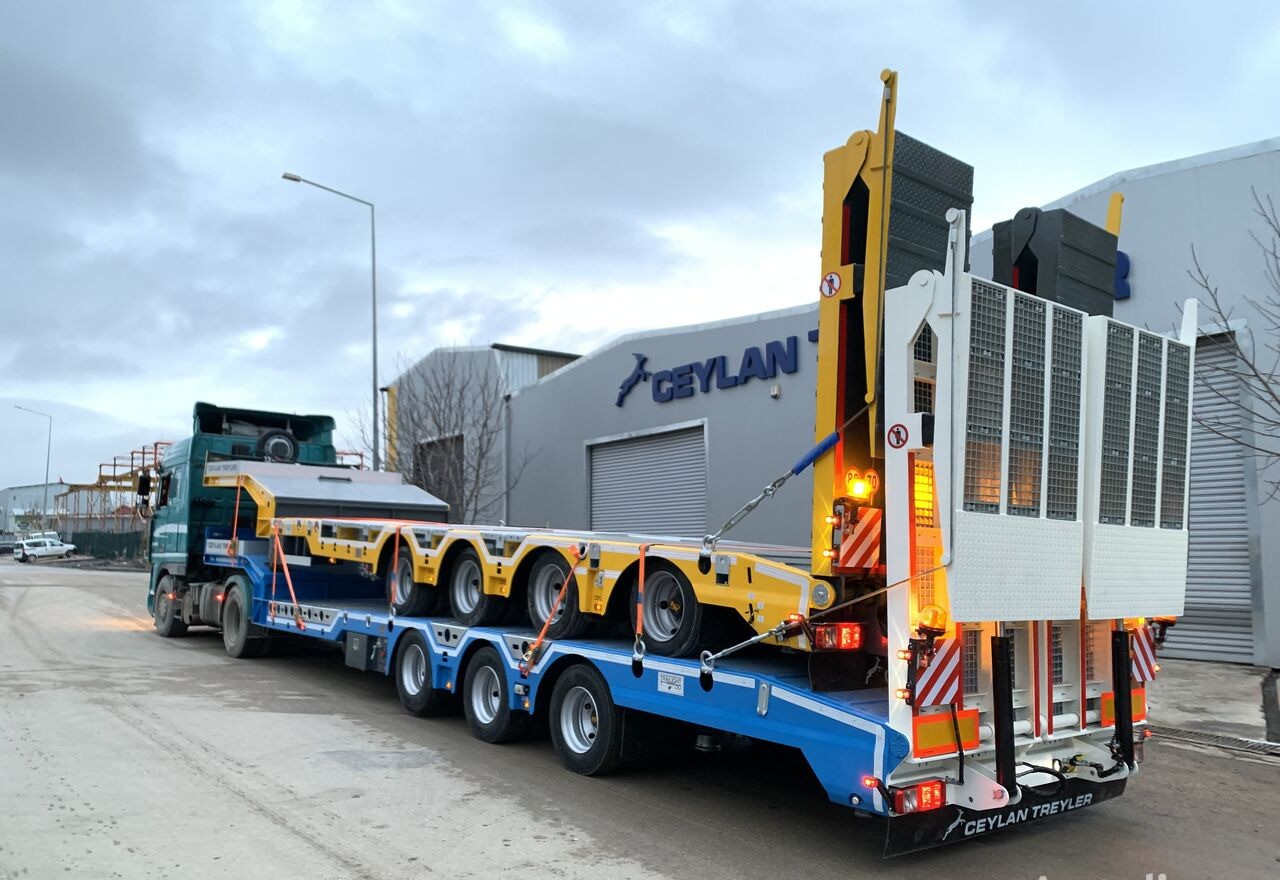 CEYLAN 4 AXLES STANDART & EXTENDABLE LOWBED - סמיטריילר עם מטען נמוך: תמונה 5 CEYLAN 4 AXLES STANDART & EXTENDABLE LOWBED - סמיטריילר עם מטען נמוך: תמונה 5