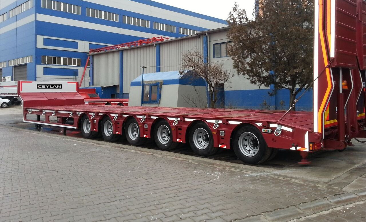 CEYLAN 6 AXLES STANDART & EXTENDABLE LOWBED - סמיטריילר עם מטען נמוך: תמונה 2 CEYLAN 6 AXLES STANDART & EXTENDABLE LOWBED - סמיטריילר עם מטען נמוך: תמונה 2