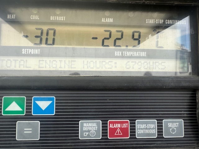 סמיטריילר עם קירור Krone Vector 1950 6790 uur: תמונה 9