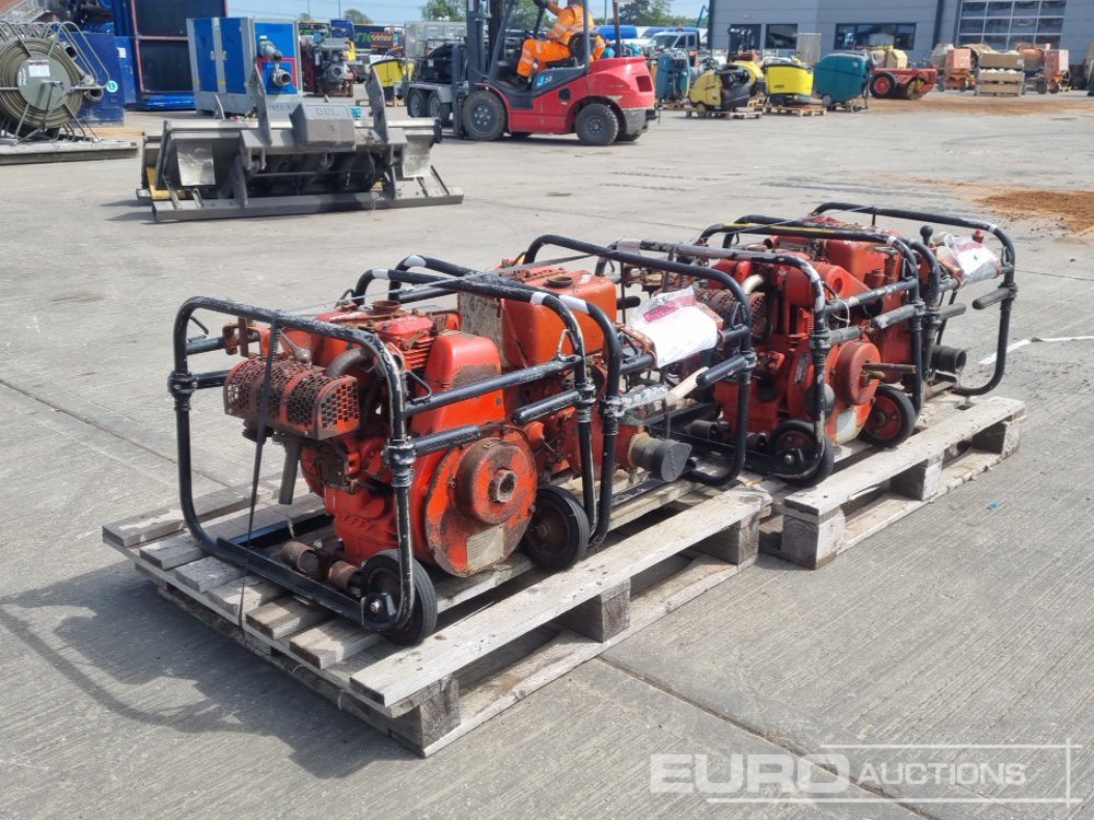2" Water Pump, Lister-Petter Engine (4 of) - משאבת מים: תמונה 1 2" Water Pump, Lister-Petter Engine (4 of) - משאבת מים: תמונה 1
